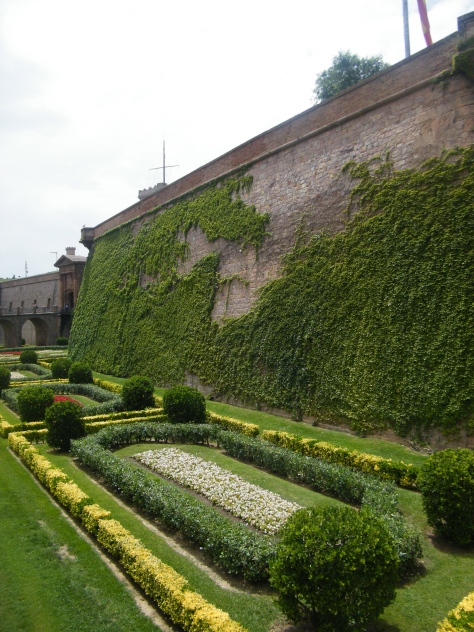 wonderful garden at the castle